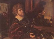 SAVOLDO, Giovanni Girolamo Portrait of the Artist (mk05) china oil painting reproduction